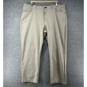 Public Rec Golf Pants Men Size 42x30(Actual 42x29) Beige Casual